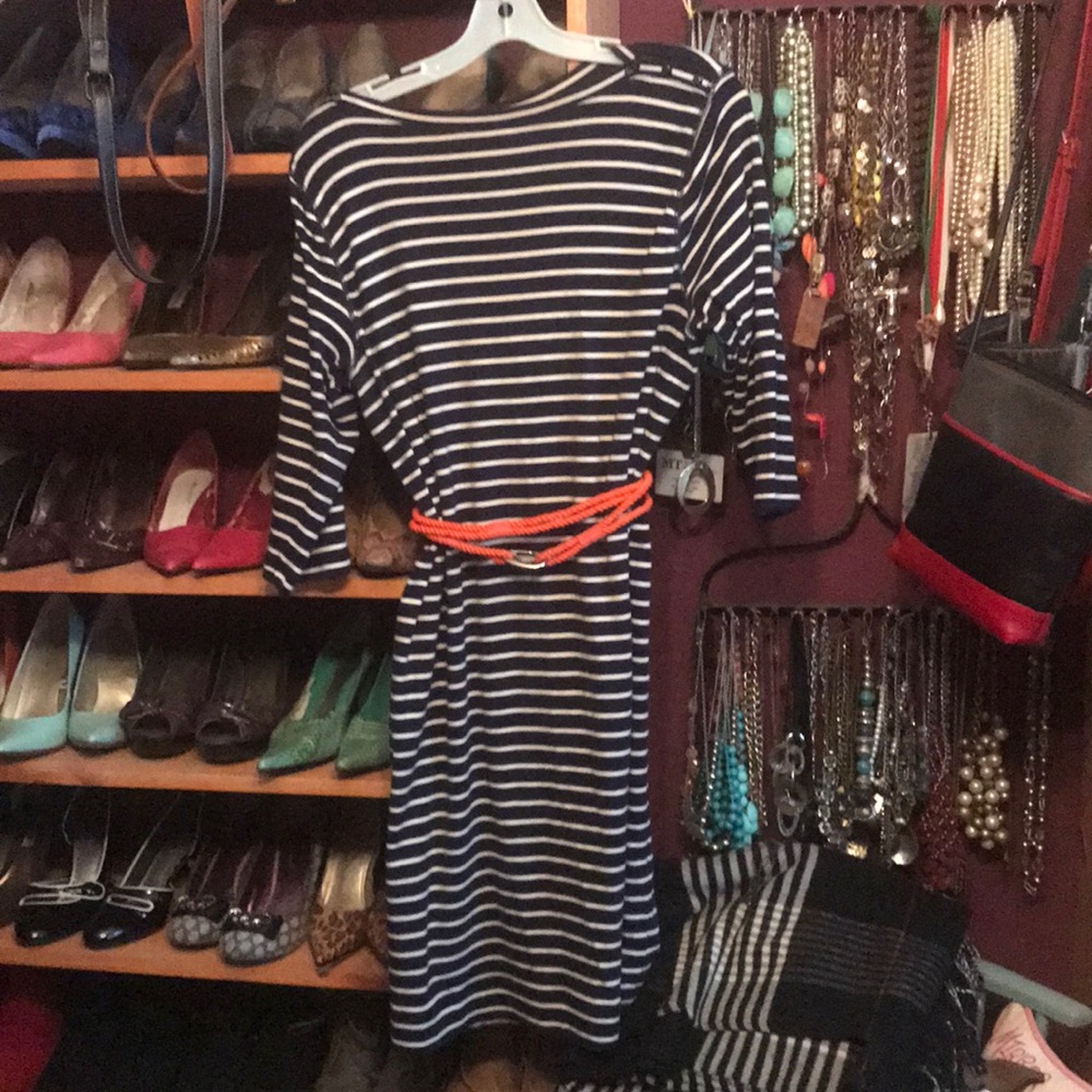 Navy/white Lauren Jeans Co dress